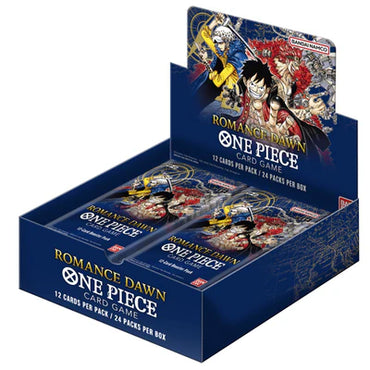 One Piece Card Game - OP-01 Romance Dawn White Bottom Booster Box