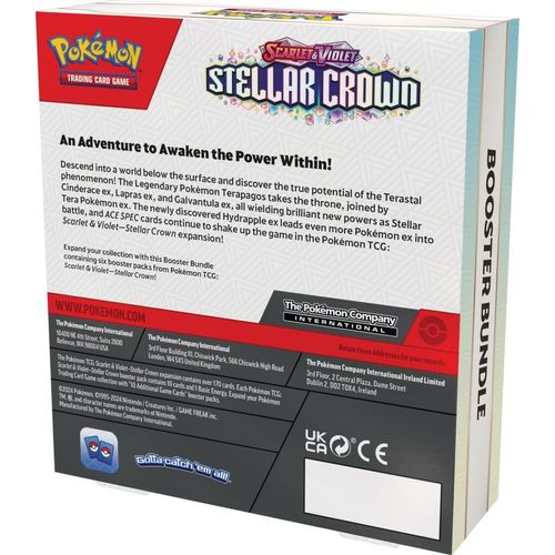 POKÉMON TCG Scarlet & Violet: Stellar Crown Booster Bundle