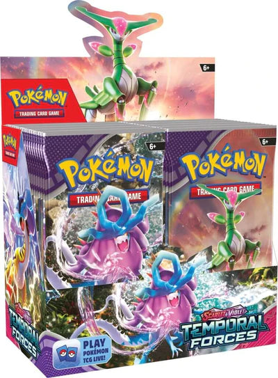 POKÉMON TCG Scarlet & Violet 5: Temporal Forces Booster Box - (Following Stream)