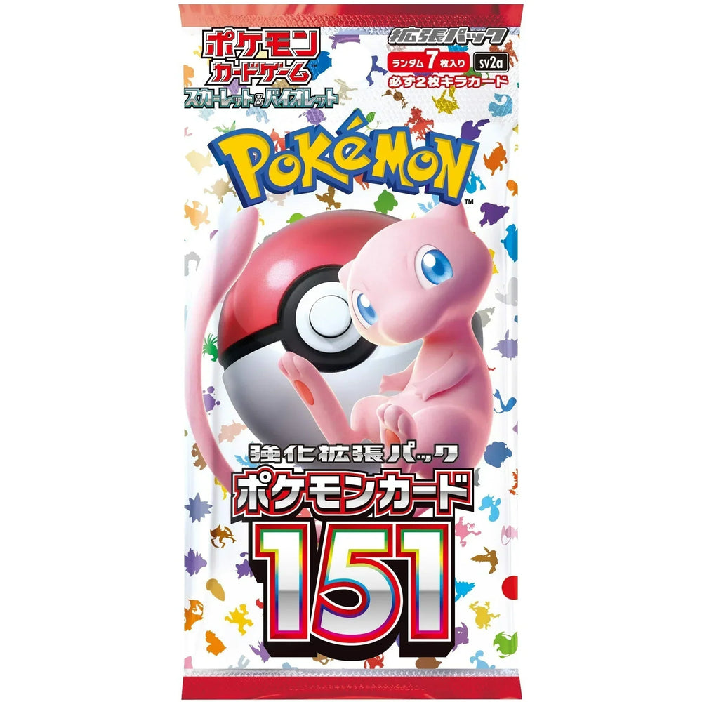 Pokemon 151 Booster Pack - Japanese