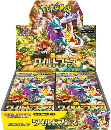 POKÉMON Japanese Booster Box SV5K - Wild Force